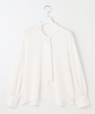 ＜自由区 S (Women/小さいサイズ)＞【洗える】アムンゼンジャージー　ブラウス（ＫＫＷ７ＧＭ０２３１）