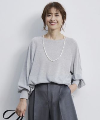 ＜自由区 (Women)＞【洗える】ラメシアー　トップス（ＫＫＷＭＣＡ０２３４）