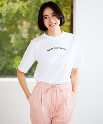 ＜自由区 (Women)＞【ＷＥＢ限定カラーあり・洗える】ロゴ刺繍　Ｔシャツ（ＫＫＷＭＣＭ０４３４）