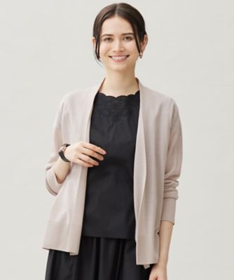 接触冷感・UVケア・洗える】ファンクショナル カーディガン