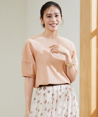 ＜自由区 (Women)＞シアーフライス　Ｔシャツ（ＫＫＷＭＧＡ０２３３）