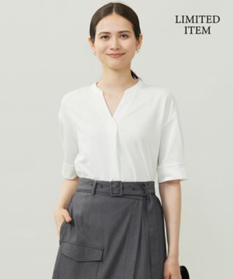 ＜自由区 (Women)＞【ＷＥＢ限定・洗える】サッカージャージー　カットソー（ＫＫＷＭＧＭ０８３２）