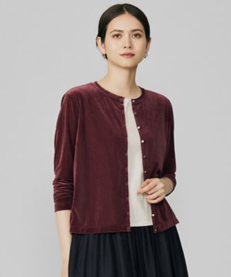 シアーベロア カーディガン（KKWMGW0332） | 自由区 (Women