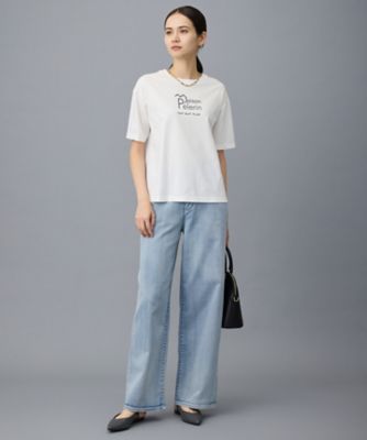 グラフィックロゴ Tシャツ（KKWMGW0437） | 自由区 (Women