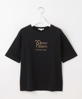 OKAYu様 TシャツブラウンC、黒 グラフィックロゴ Tシャツ（KKWMGW0437） | 自由区 (Women