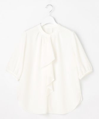 ＜自由区 (Women)＞【人気素材】アムンゼンジャージー５分袖　トップス（ＫＫＷＭＬＳ６４３８）