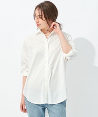 ＜自由区 (Women)＞【洗える】コンフォートシャツ（ＫＫＷＭＮＭ０３５０）