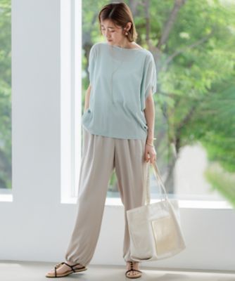 洗える】シアーTEE（KKWOCA0134） | 23区 (Women