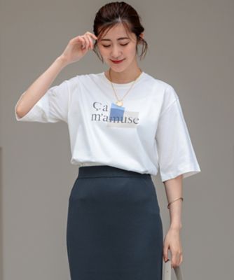 洗える】Ca mamuse ロゴ TEE（KKWOCA0234