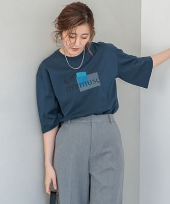 【洗える】Ｃａ　ｍａｍｕｓｅ　ロゴ　ＴＥＥ（ＫＫＷＯＣＡ０２３４）