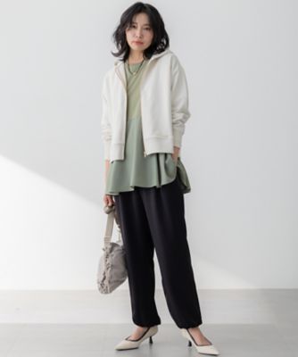 ご好評につき新色追加】ナチュラルコットンベアコンビ ペプラム