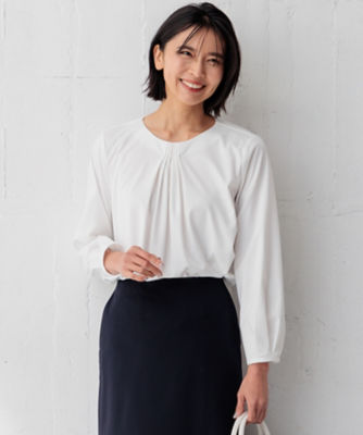 ＜23区 (Women)＞【洗える】スムースリー　プルオーバー　カットソー（ＫＫＷＯＣＭ０３３３）