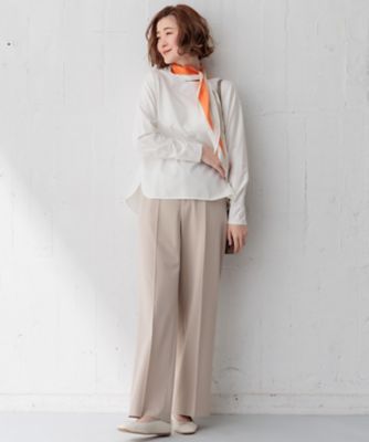 【Ｏｇｇｉ４月号掲載／洗える】ミニマルディテールプルオーバー　カットソー（ＫＫＷＯＣＭ０３３６）