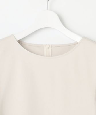 【洗える】スカーフプリントコンビ　スリーブデザイン　カットソー（ＫＫＷＯＣＭ０４３５）