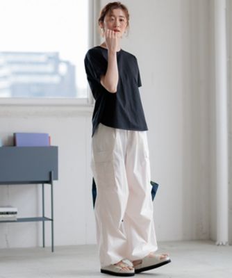【洗える】ＡＬＢＩＮＩコーコラン　シャツテール　Ｔシャツ（ＫＫＷＯＣＭ０５３９）