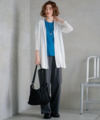 【洗える】ＡＬＢＩＮＩコーコラン　シャツテール　Ｔシャツ（ＫＫＷＯＣＭ０５３９）