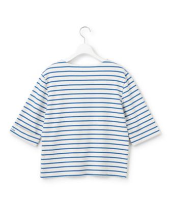 【Ｏｇｇｉ４月号掲載／一部店舗限定】Ａｒｍｏｒ－ｌｕｘ　５分袖　ボーダー　カットソー（ＫＫＷＯＣＭ０８３０）