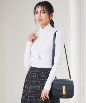 ＜23区 (Women)＞【洗える】レイヤードタートル　カットソー（ＫＫＷＯＣＳ００３３）