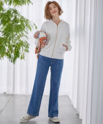 23区 　38　オーガニックコットンテリー フーディ 洗える】オーガニックコットンテリー フーディー