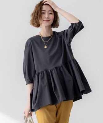M-Lサイズ グレー系 カットソー メンズのTシャツ/カットソー（グレー/灰色系）ファッション通販