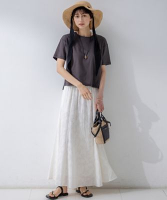 【速乾性／汗じみ防止】半袖　クロップド　ＩＴ　ＴＥＥ（ＫＫＷＯＧＭ０６３５）