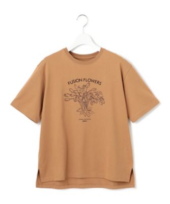 【洗える】ＪＡＮＥ　ＰＡＣＫＥＲコラボ　フラワー刺繍　Ｔシャツ（ＫＫＷＯＧＭ６１３５）