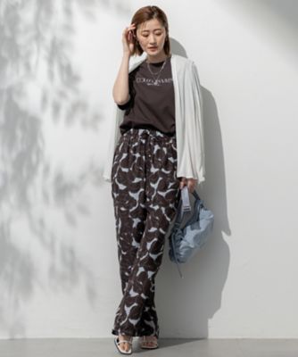 【洗える】ボタニカル　カラー　Ｔシャツ（ＫＫＷＯＧＭ６５４２）