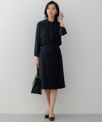 フリルドールカットソー タグ付き】フリルドールカットソー シロ （タートルネックフリル