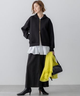 洗える】コットンエアーダンボール コクーン フーディー