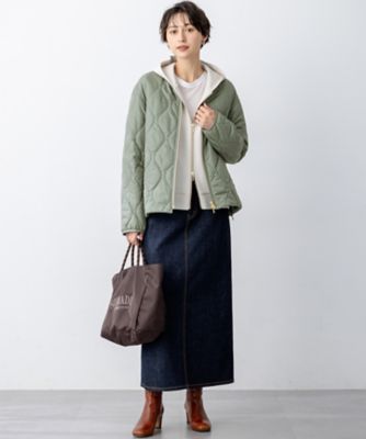 洗える】コットンエアーダンボール コクーン フーディー