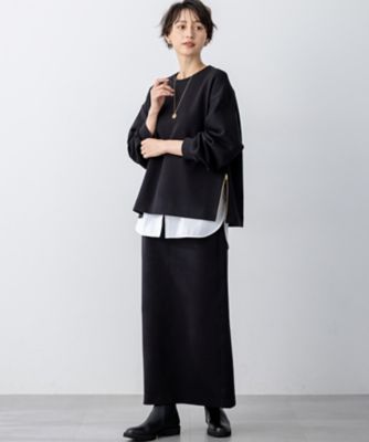 VERY掲載／洗える】コットンエアーダンボール サイドジップ