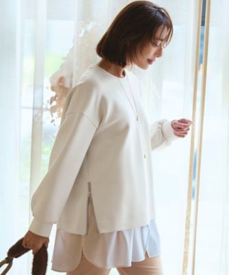 VERY掲載／洗える】コットンエアーダンボール サイドジップ