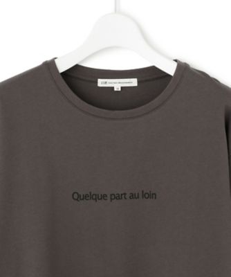 【洗える】クルーネック　ロゴロング　Ｔシャツ（ＫＫＷＯＩＺ０７２２）