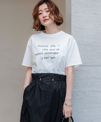 リラクシーシルエット　メッセージ　ロゴＴシャツ（ＫＫＷＯＬＭ０６３６）