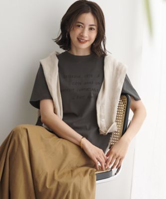 リラクシーシルエット　メッセージ　ロゴＴシャツ（ＫＫＷＯＬＭ０６３６）