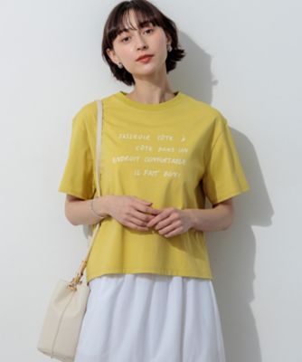 リラクシーシルエット　メッセージ　ロゴＴシャツ（ＫＫＷＯＬＭ０６３６）