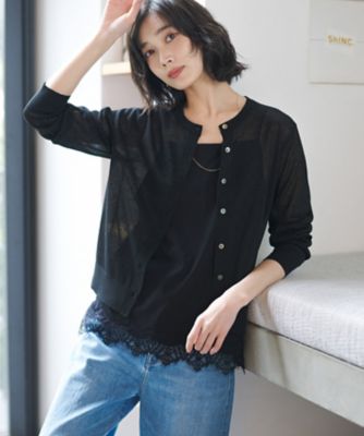 コットンレース キャミソール（KKWOLM6134） | 23区 (Women