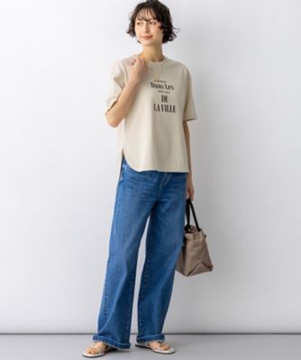 シャツテール ロゴTEE（KKWOLM6335） | 23区 (Women