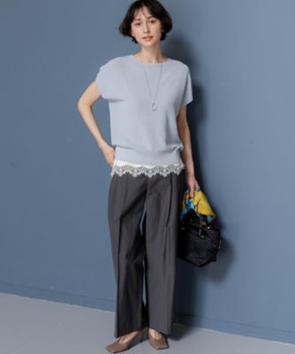 サテンレースキャミソール（KKWOLM6336） | 23区 (Women