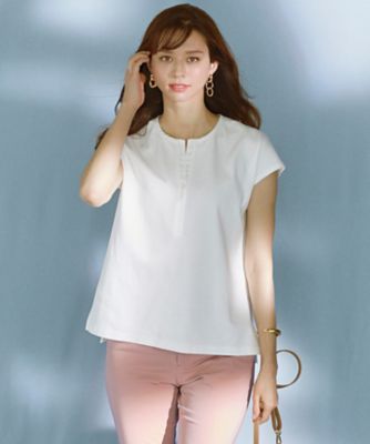 UN3D.　フレンチスリーブ　ペプラム　カットソー