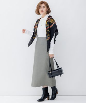 オーガニックコットンリブ カットソー / 23区 | ファッション