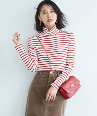 23区 - 23区　オーガニックコットンリブ カットソー 洗える】オーガニックコットンリブ カットソー | 23区(23KU