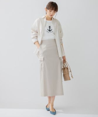 【洗える】アンカーロゴプリント　半袖　Ｔシャツ（ＫＫＷＯＳＭ０３３２）
