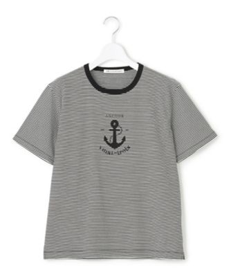 【洗える】アンカーロゴプリント　半袖　Ｔシャツ（ＫＫＷＯＳＭ０３３２）