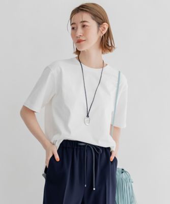 ＜23区 (Women)＞ＤＣＨコットン　ベーシック　Ｔシャツ（ＫＫＷＯＳＭ０４３４）