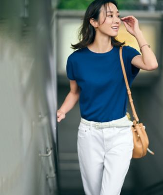 【新品】幡INOUE フレンチスリーブスモック 一部店舗限定】フレンチスリーブ IT TEE