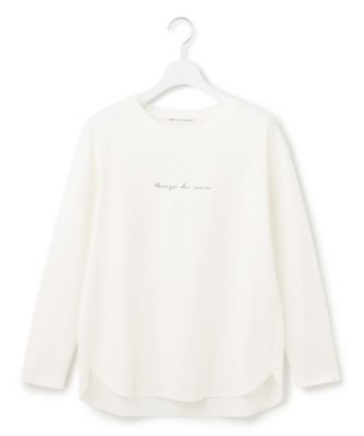 【洗える】ロゴ　ロング　Ｔシャツ（ＫＫＷＯＳＳ０２３２）