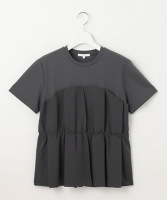 ＜自由区 L (Women/大きいサイズ)＞【洗える】ビスチェコンビ　Ｔシャツ（ＫＫＷＲＧＭ０４３７）