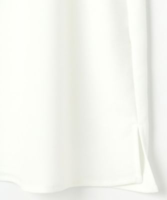 【洗える】ストレッチジョーゼット　アシンメトリー　カットソー（ＫＫＷＳＣＭ０４３４）