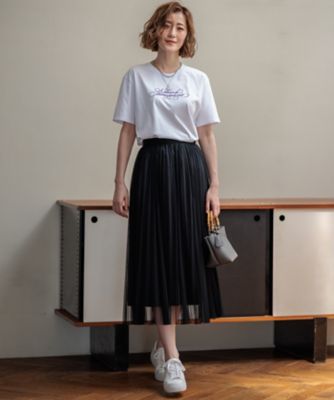 【井波麻里衣さんコラボ】カリグラフィー　刺繍　Ｔシャツ（ＫＫＷＳＣＭ０５４３）